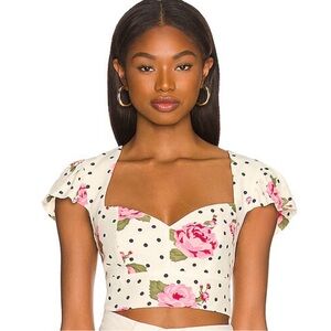 LPA Tracy Top in Dotty Rose